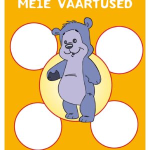 Programmi “Kiusamisest vabaks!” täidetav väärtuste plakat 0-3 vanusegrupile